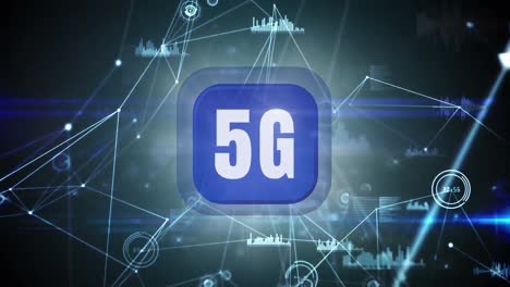 Animación-Del-Botón-5g-Con-Conexiones-De-Datos