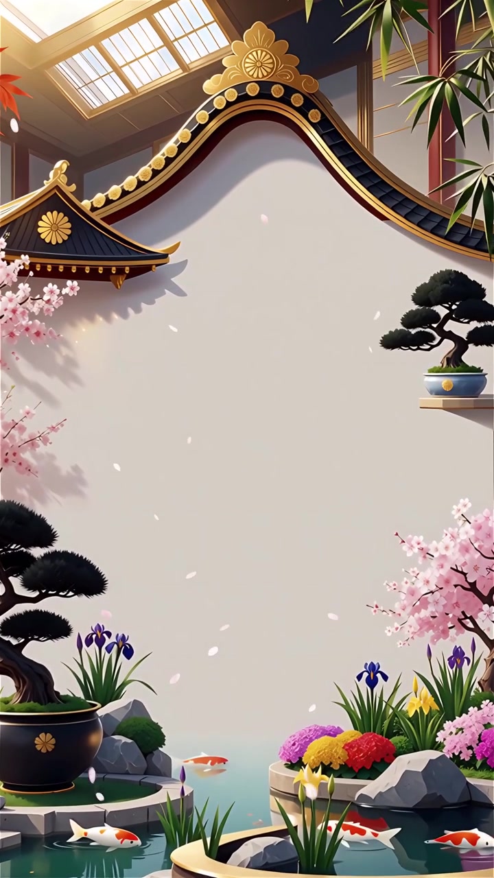 Sfondo Animato Cultura Giapponese 4K