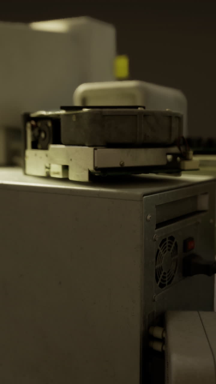 Exploring the nostalgia of vintage technology in a forgotten workshop