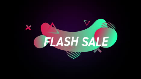 Flash-Sale-advertisement-in-Retro-Eighties-concept-4k