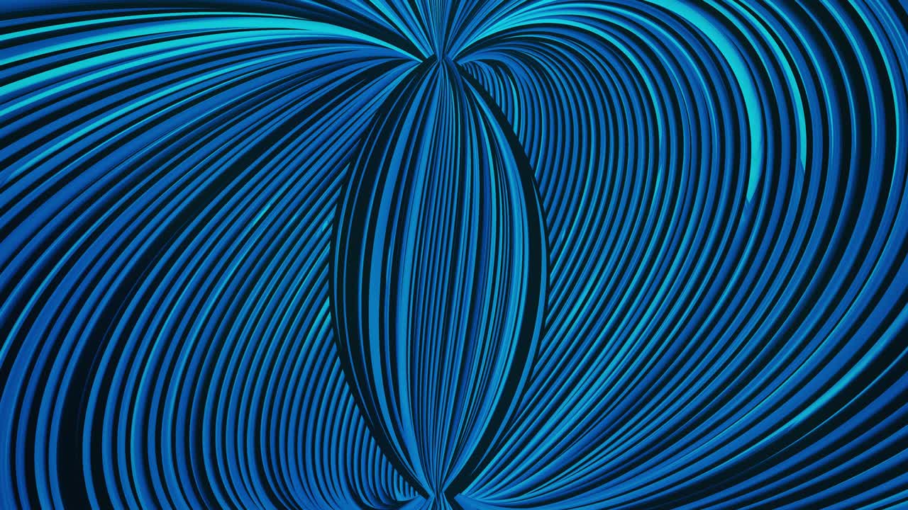 Abstract spinning lines background. 4K motion design