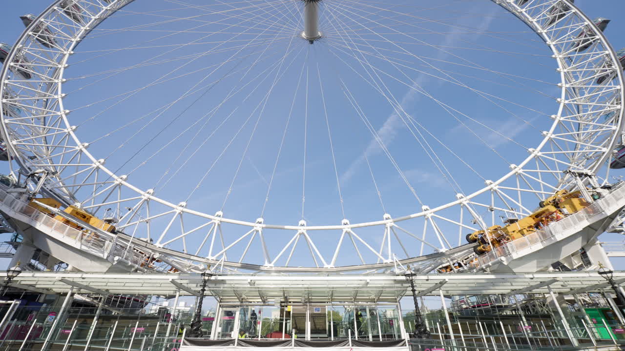 London Eye - Low Angle View