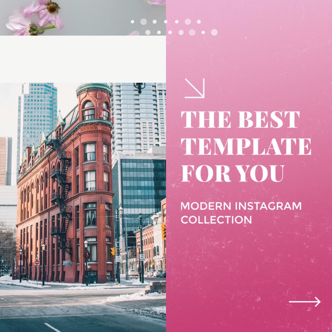 Pink Corporate Square Post 04 Instagram Post Square Adobe Premiere Pro 2022 Resolution 1080x1080