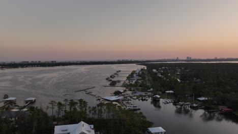 Aerial-view-of-Pirates-Cove-and-Wolf-Bay