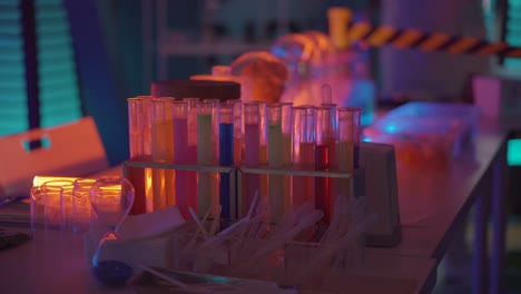 Colorful Chemistry Lab Experiment