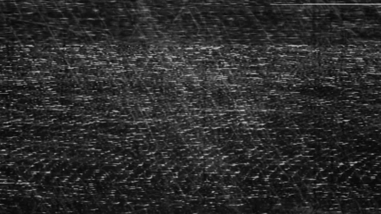 Black and White Analog TV Static Noise Background