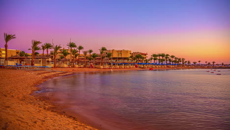 Tropical-beach-golden-hour-sunset