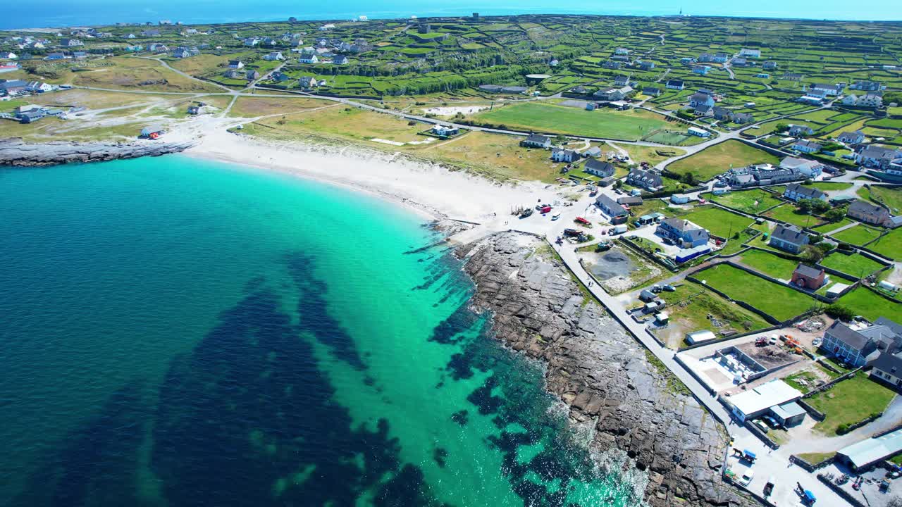 the wild beauty of Inisheer The Aran Islands stunning epic Location In Ireland in summer tourist destination