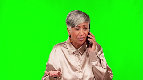 Phone-call,-fighting-and-frustrated-with-a-woman