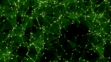 motion loop background abstract dynamic plexus futuristic technology. 3d render