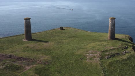 marine traffic use nautical towers to help navigate into protected bay