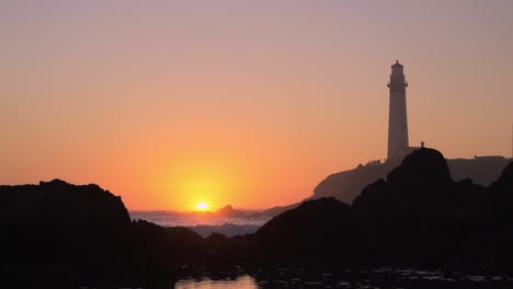 Pescadero-Pigeon-Point-Light-House-at-sunset,-California-06