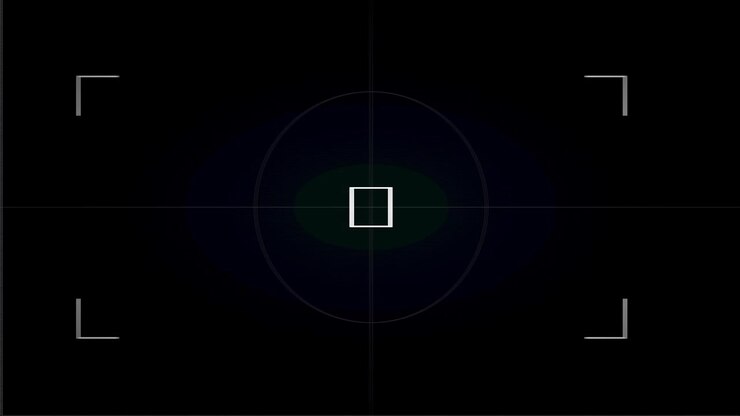 Sovrapposizione interfaccia del mirino della fotocamera digitale