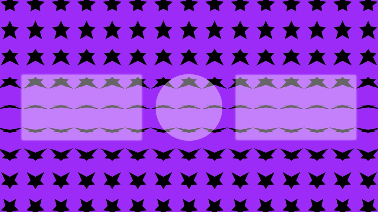 Motion graphics per schermata finale con onda stellare