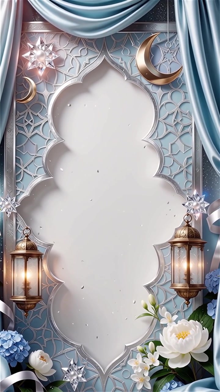 Compleanno del Profeta Maometto Mawlid al-Nabi Sfondo Islamico