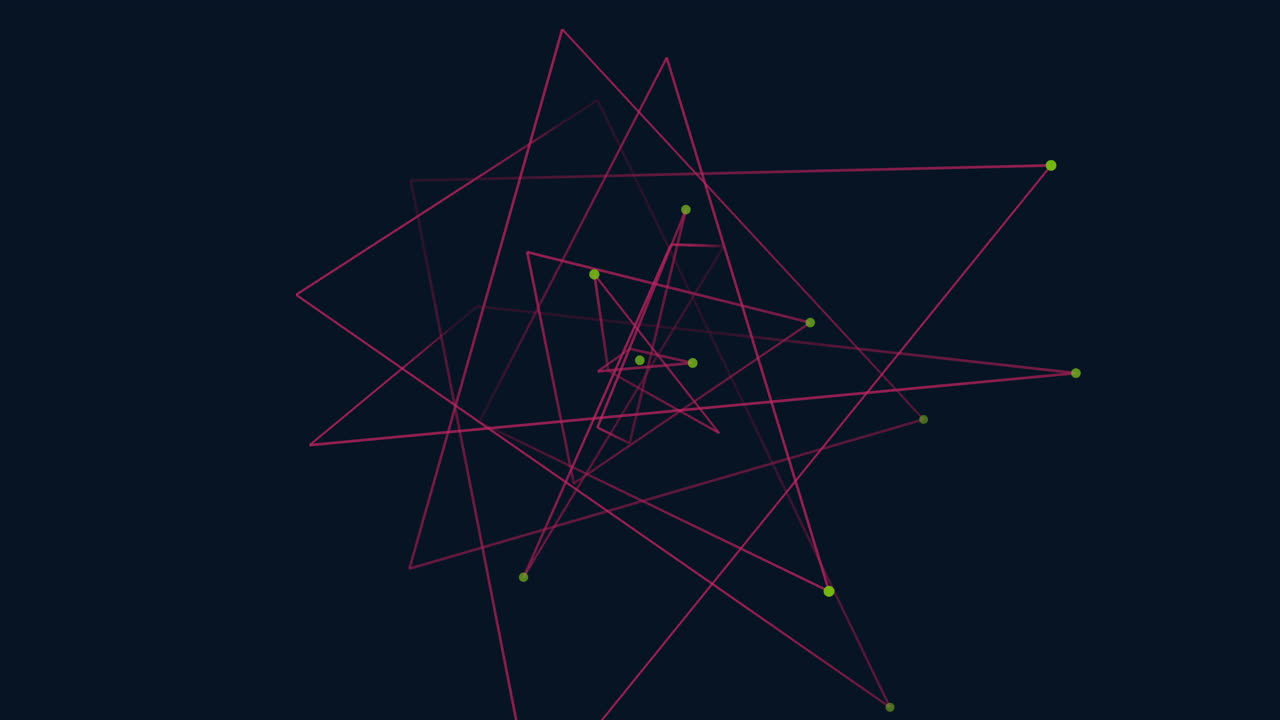 기하학적 삼각형 선과 점 패턴