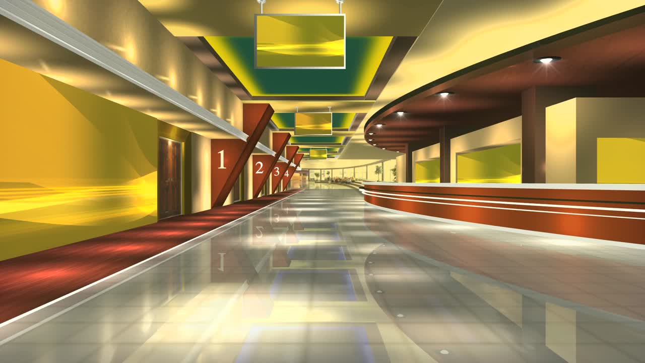 fondo de estudio virtual 3d