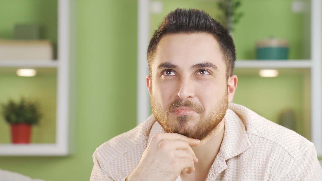 A memory from the man's life comes to mind and he smiles.