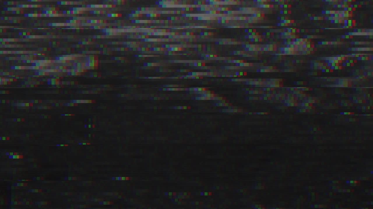 Unique Design Abstract Digital Animation Pixel Noise Glitch Error Video Damage