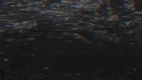 diseño único abstracto animación digital ruido de píxeles error de fallo daño de video