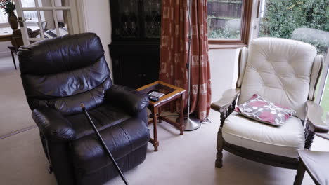 living room with armchairs and furniture