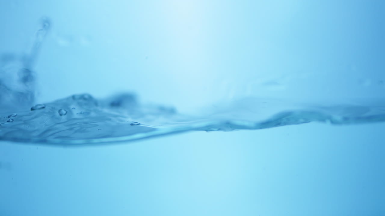 Blue Water Surface with Ripples