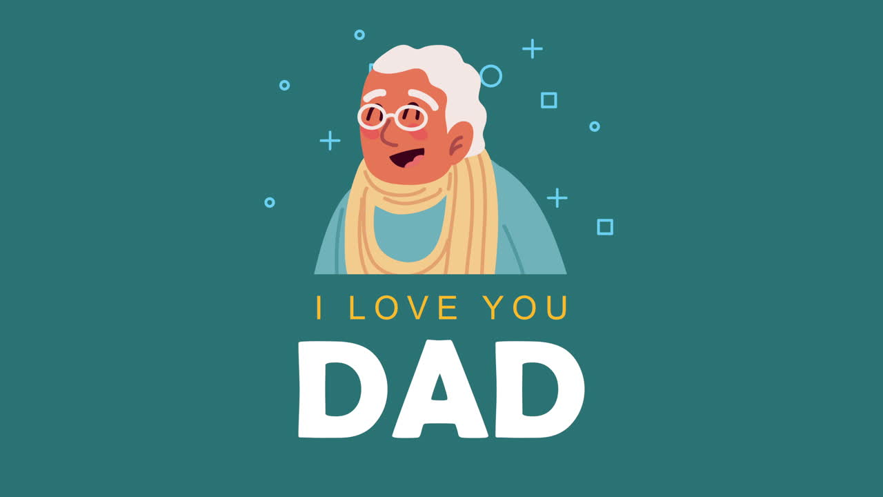 te quiero papá - tarjeta de felicitación del día del padre