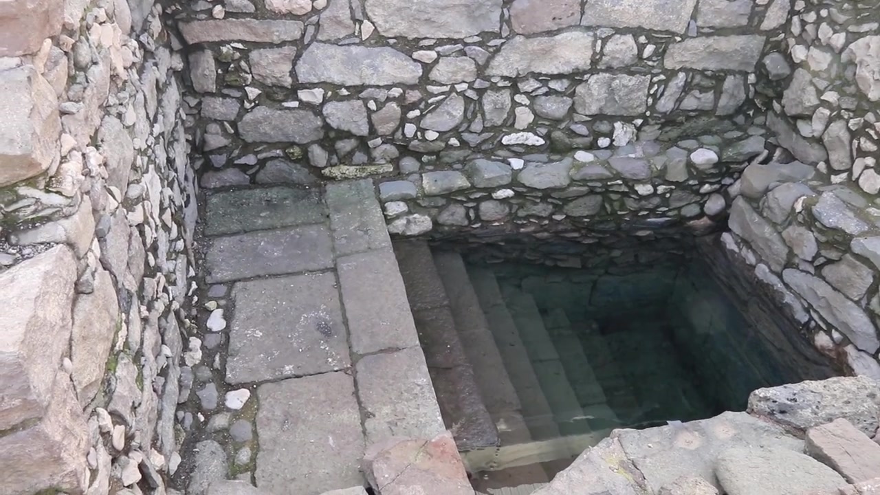 Mikva i den gamle byen Magdala, Migdal i Israel