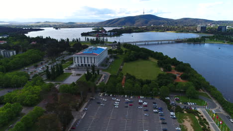 lake burley griffen in canberra