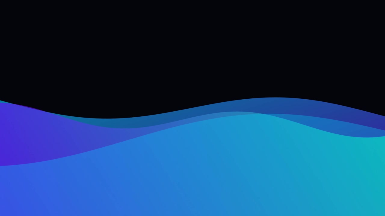 Abstract Motion Background with Flowing Blue and Green Waves
