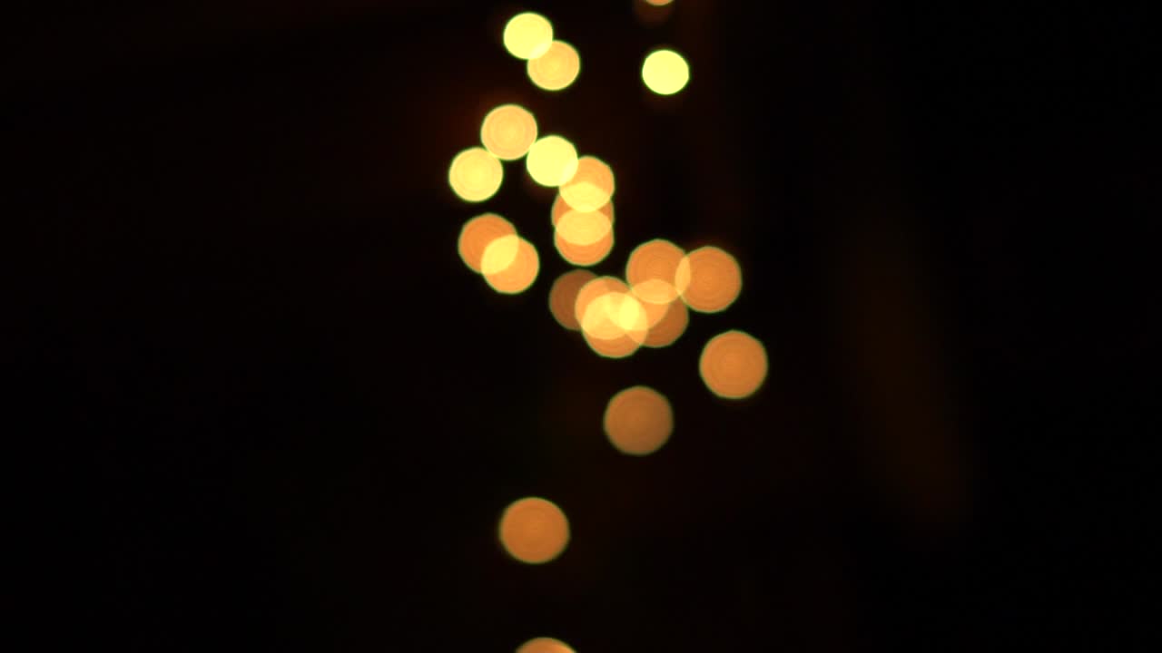 metraje gratis de luces navideñas en cámara lenta