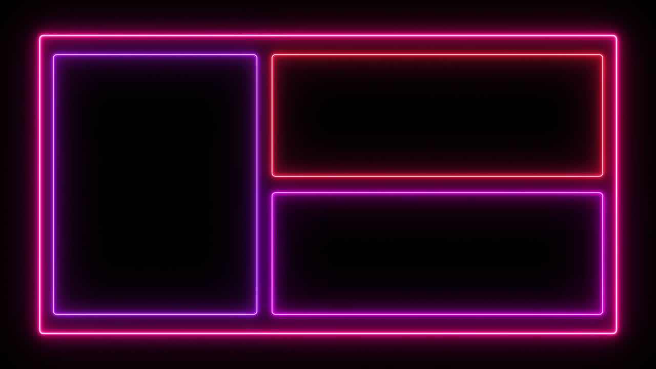 color de brillo de neón movimiento fondo de arte sin costuras pantalla de movimiento abstracto 4k