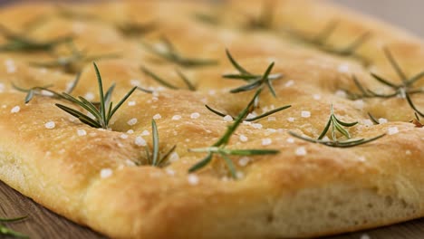 Delicious Focaccia Bread with Rosemary and Sea Salt