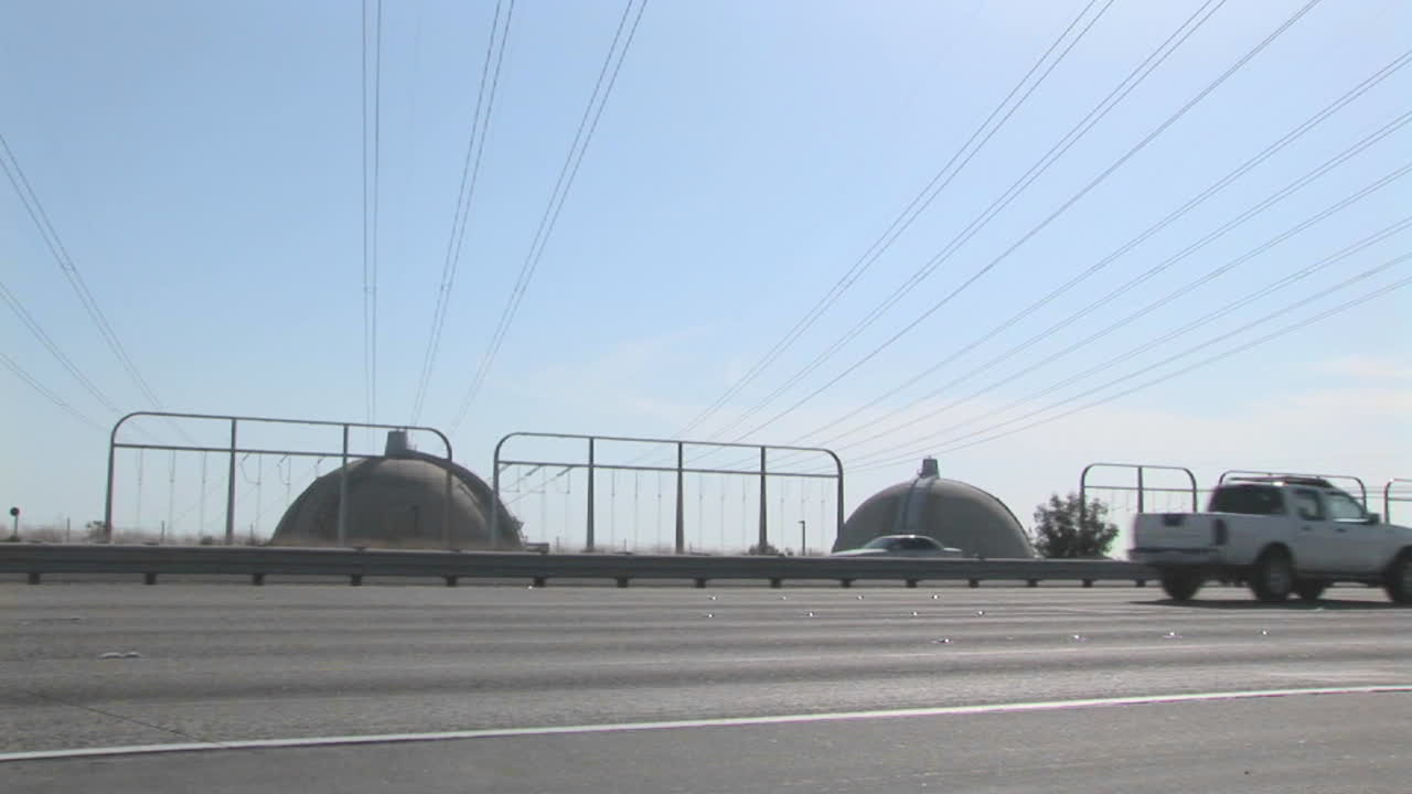 san onofre 원자력 시설 근처 교통 통과