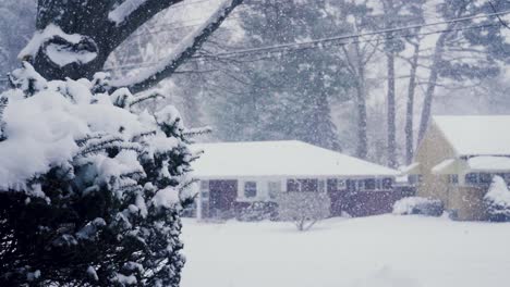 Reversed-slow-motion-of-snow-moving-upwards-during-a-storm