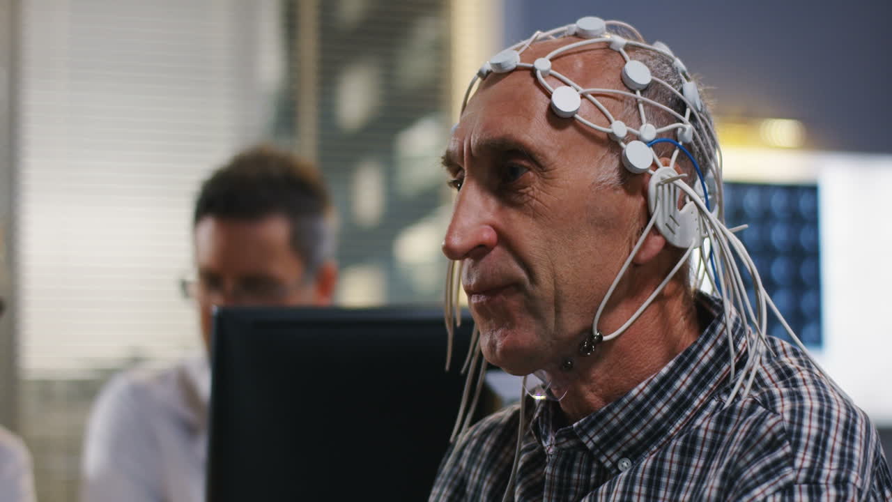 EEG Brainwave Monitoring Session