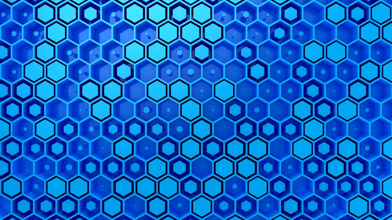 el fondo de los hexágonos