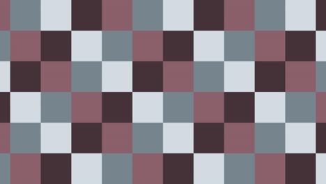 Modern seamless loop animated pattern with multicolor geometric shapes. Trendy motion graphic background in a flat design with geometric elements