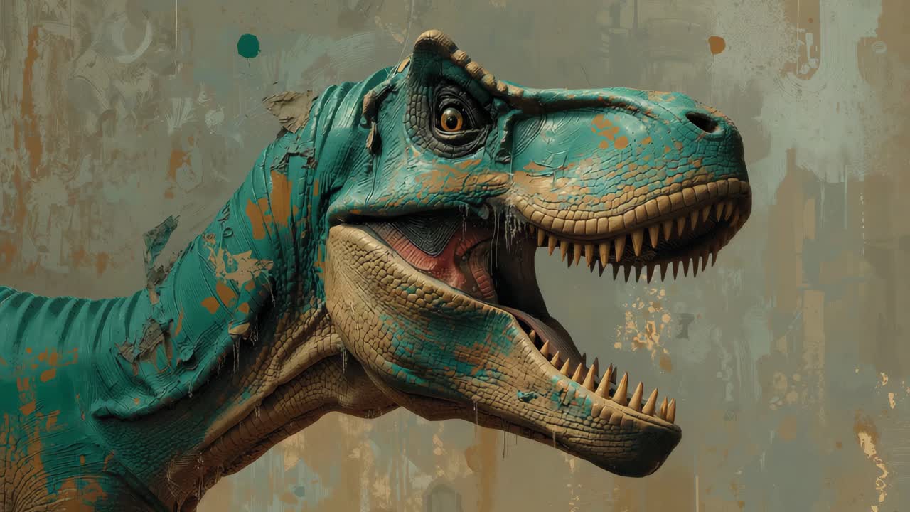 Tyrannosaurus Rex Portrait