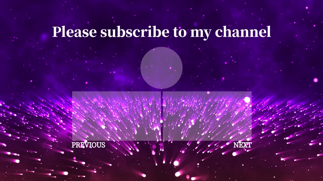 환상적인 라이트 엔드 카드 엔딩 스크린 모션 그래픽