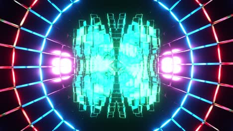vj loop es una animación de caleidoscopio para sus videoclips y para celebrar eventos festivos.