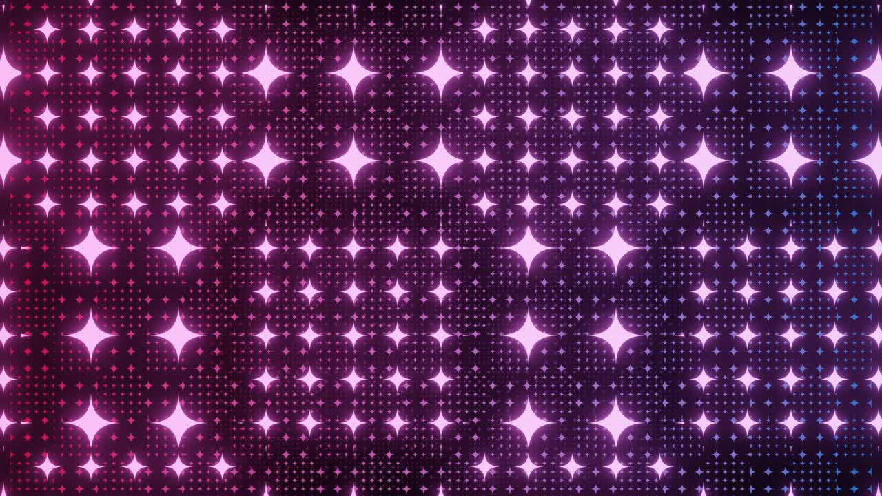 4K video animation of abstract dots and square pattern seamless loop effect. Abstract background for business presentation. 3d render.
