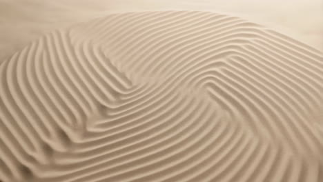 abstract ripple patterns in sand