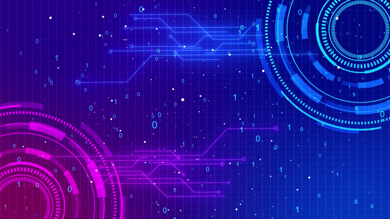 Futuristic sci fi technology pattern concept background virtual reality vr headup display design