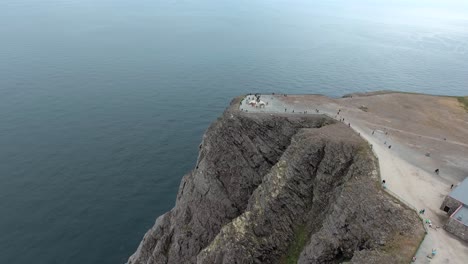 cabo norte (nordkapp) en el norte de noruega.