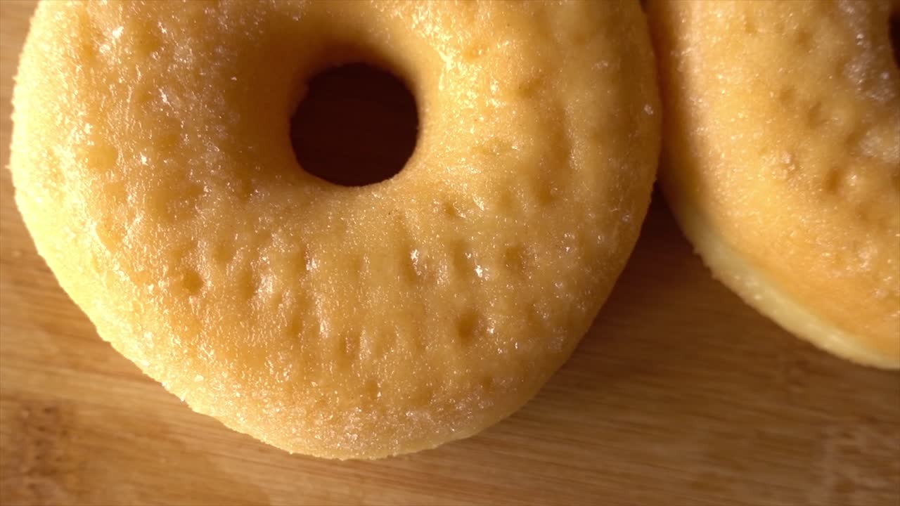 rosquillas en rotación como fondo