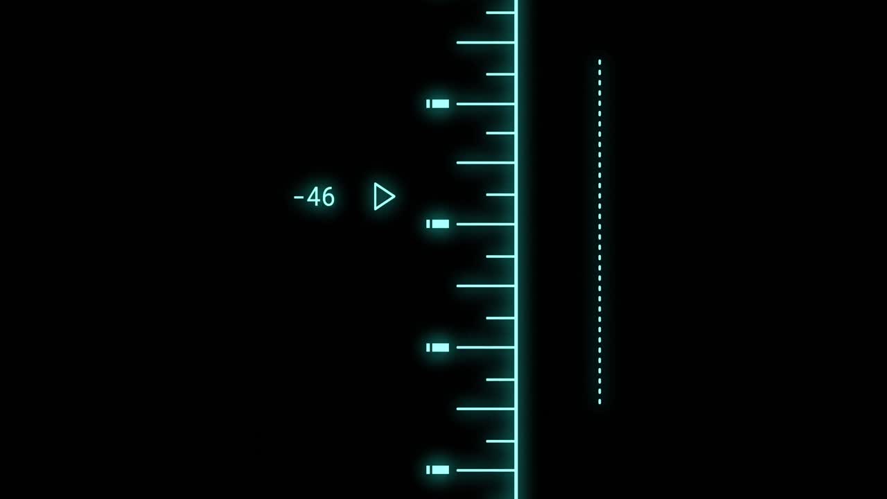 검은색 배경에 데이터 처리의 애니메이션