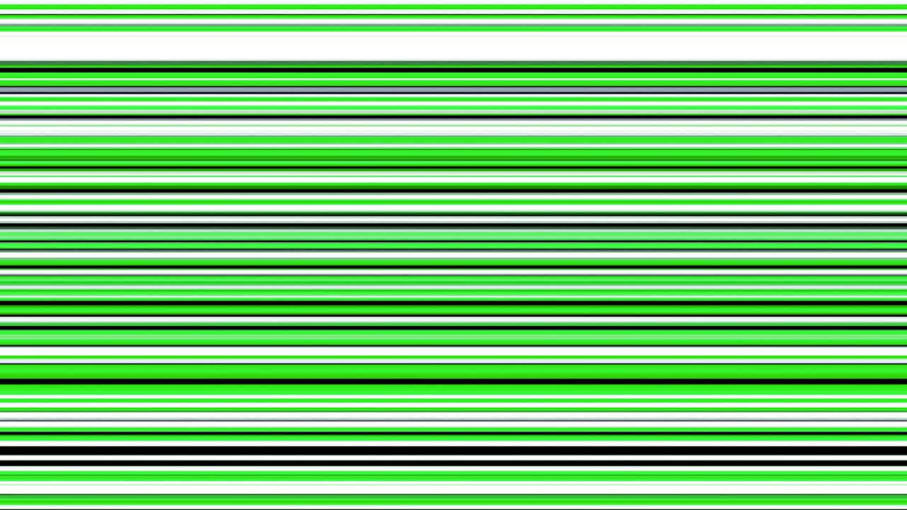 초록색과 색의 수평 줄무 패턴