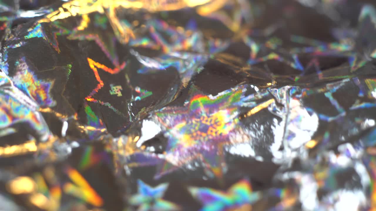 다채로운 무지개 별의 홀로그램