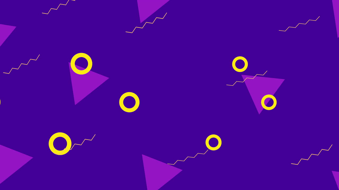 colores y figuras geométricas animación